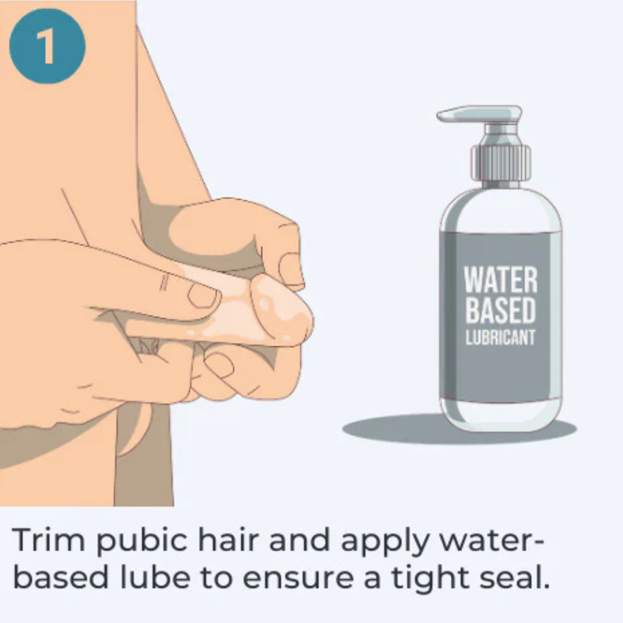 Penis Pumper User Manual Step 1