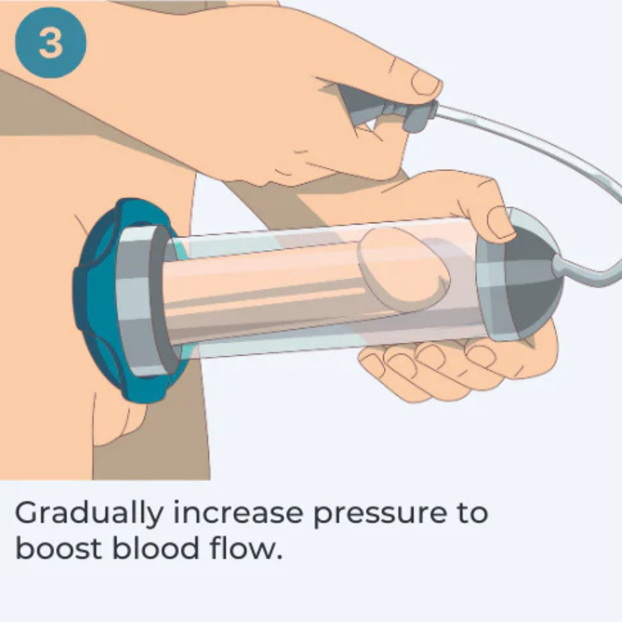 Penis Pumper User Manual Step 3